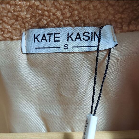 TEDDY BEAR JACKET Kate Kasin NWT Size S - Picture 5 of 5